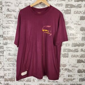 Nike Standard Issue T-Shirt Mens XL Maroon Parody Unique Graphic Casual Athletic